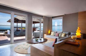 The New Roof Ocean Front Suite at Grand Aston Bali Beach Resort