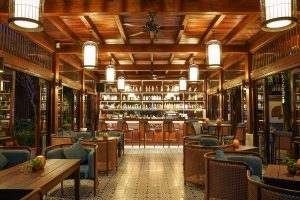 Luxurious Resort Opens Gorgeous Old-World Bar By The Beach