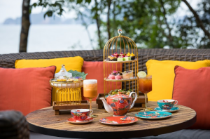 Teatime in the Treetops at Bird’s Nest” Tables
