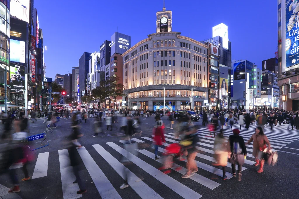 Ginza - ©Tokyo Convention&Visitors Bureau