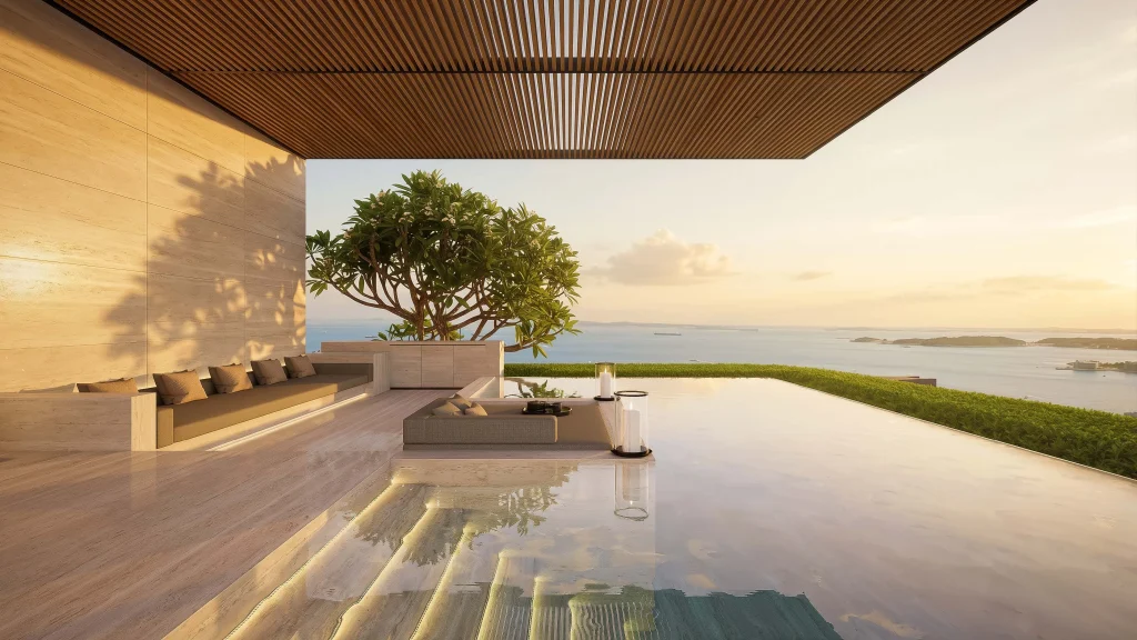Aman Residences, Singapore - Sky Villa - Pool