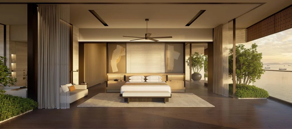 Aman Residences, Singapore - Sky Villa - Master Suite