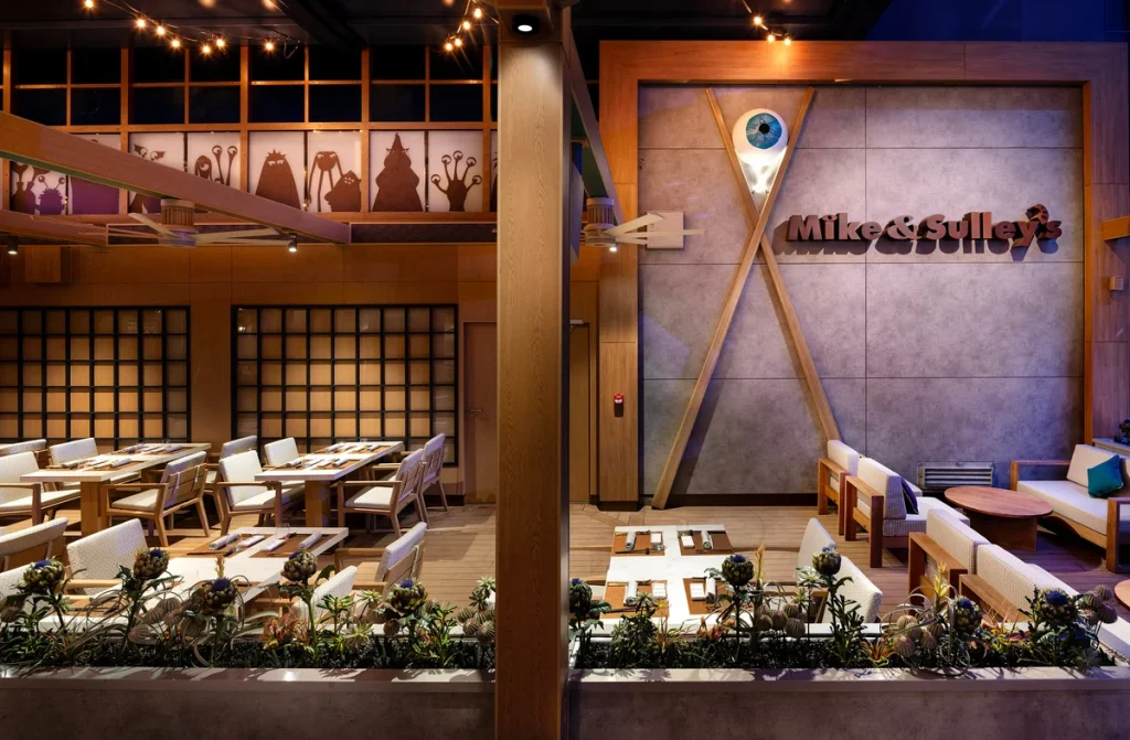 Mike & Sulley’s – Flavors of Asia dining aboard Disney Adventure